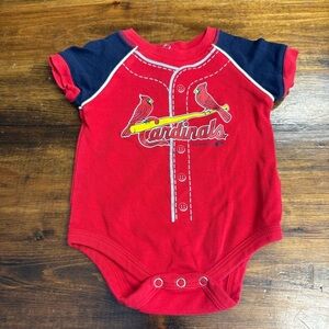 Cardinals Red Bodysuit Size 12 Months